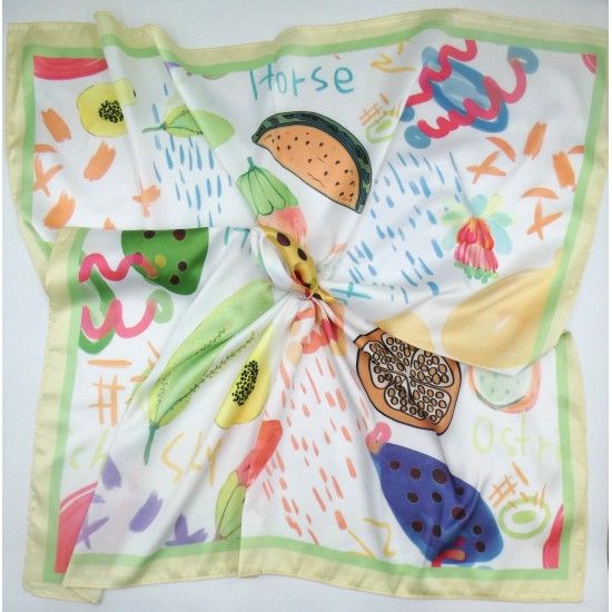 ΜΑΝΤΗΛΙ ΚΑΛΟΚΑΙΡΙΝΟ ΜΟΤΙΒΟ 70 X 70 ( 5 ΑΠΟΧΡΩΣΕΙΣ ) (112328)