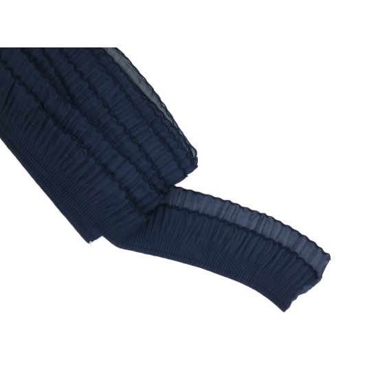 Διπλό Πλισέ Βολάν Οργαντίνα (111397)