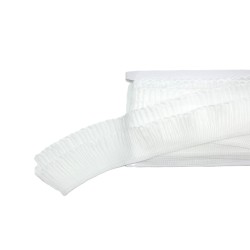 Διπλό Πλισέ Βολάν Οργαντίνα