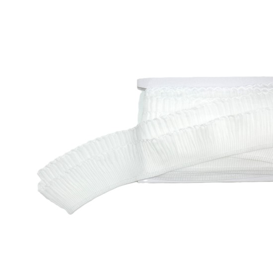 Διπλό Πλισέ Βολάν Οργαντίνα (111396)