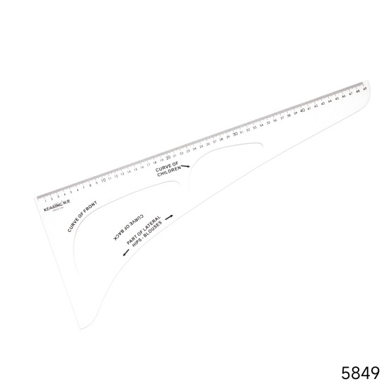 ΔΙΑΦΑΝΟΣ ΚΥΡΤΟΣ ΧΑΡΑΚΑΣ 49 CM  ()