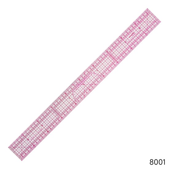 Kearing Πλαστικός Χάρακας Μέτρησης 8001 – 50cm ()