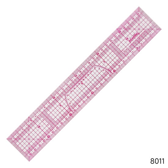 Kearing Πλαστικός Χάρακας Μέτρησης  8011 – 30cm ()